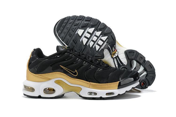 Nike Air Max Plus 'Black Metallic Gold'