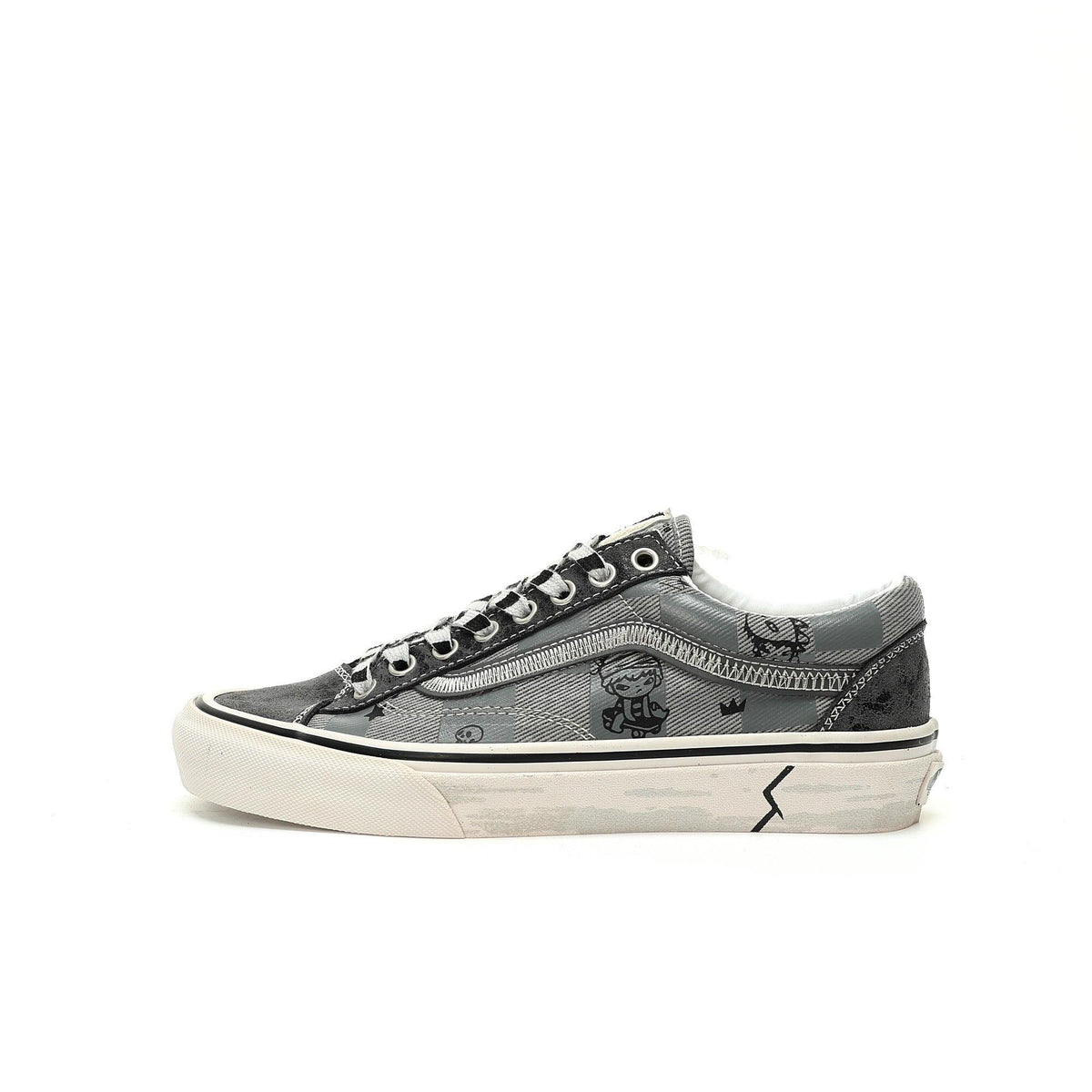 Hirono x Vans UA Style 36 "Grey" Sneaker - Minimalist Design