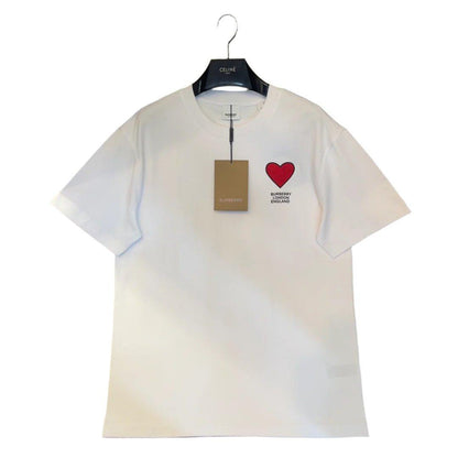 Burberry T-Shirt Without Collar 'White'
