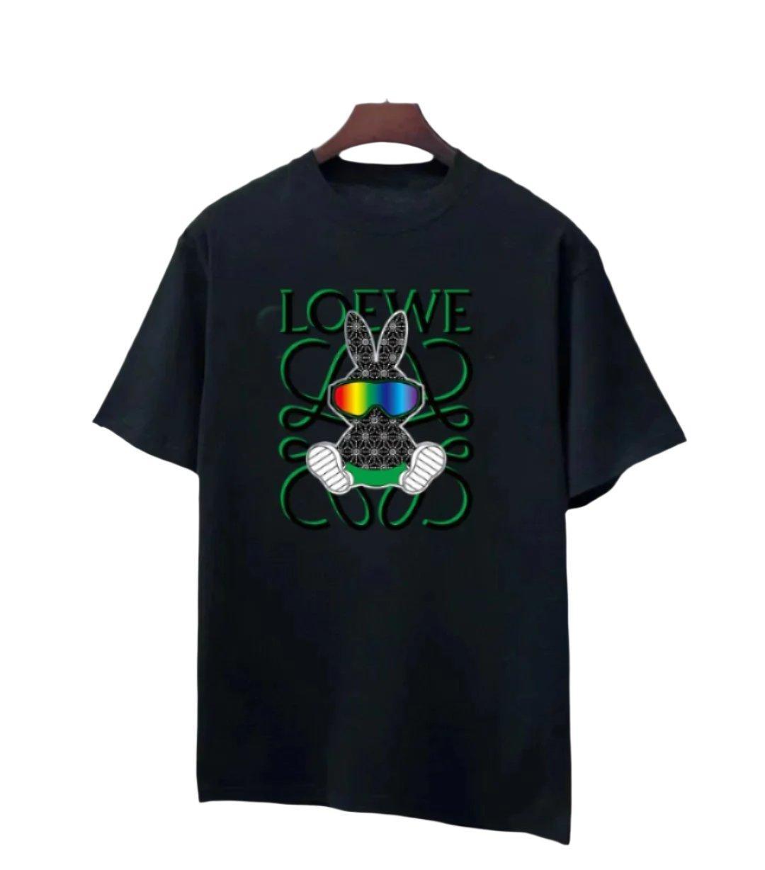 Loewe T-Shirt Without Collar 'Black'