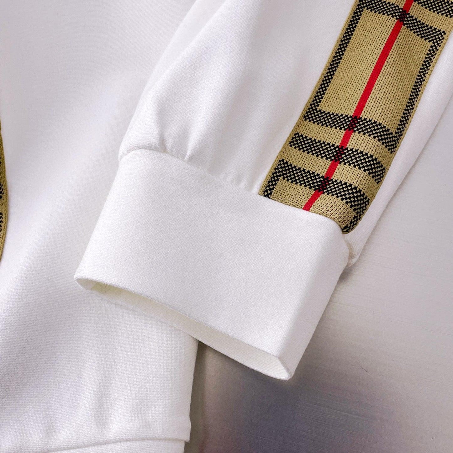 Burberry Long Pant 'White/Brown/Beige'