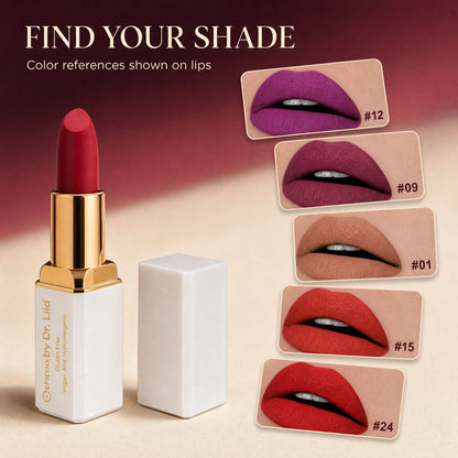 Hydrating Matte Lipstick for Dry Lips
