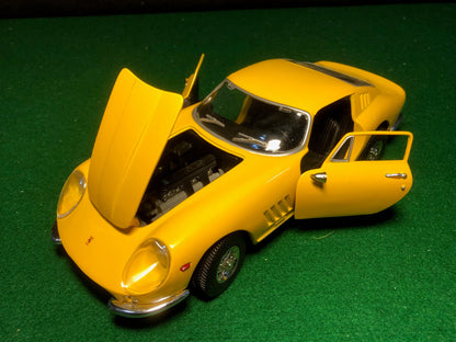 Ferrari 275 GTB/4 Yellow by Ertl 1:18 (7378)(No box)