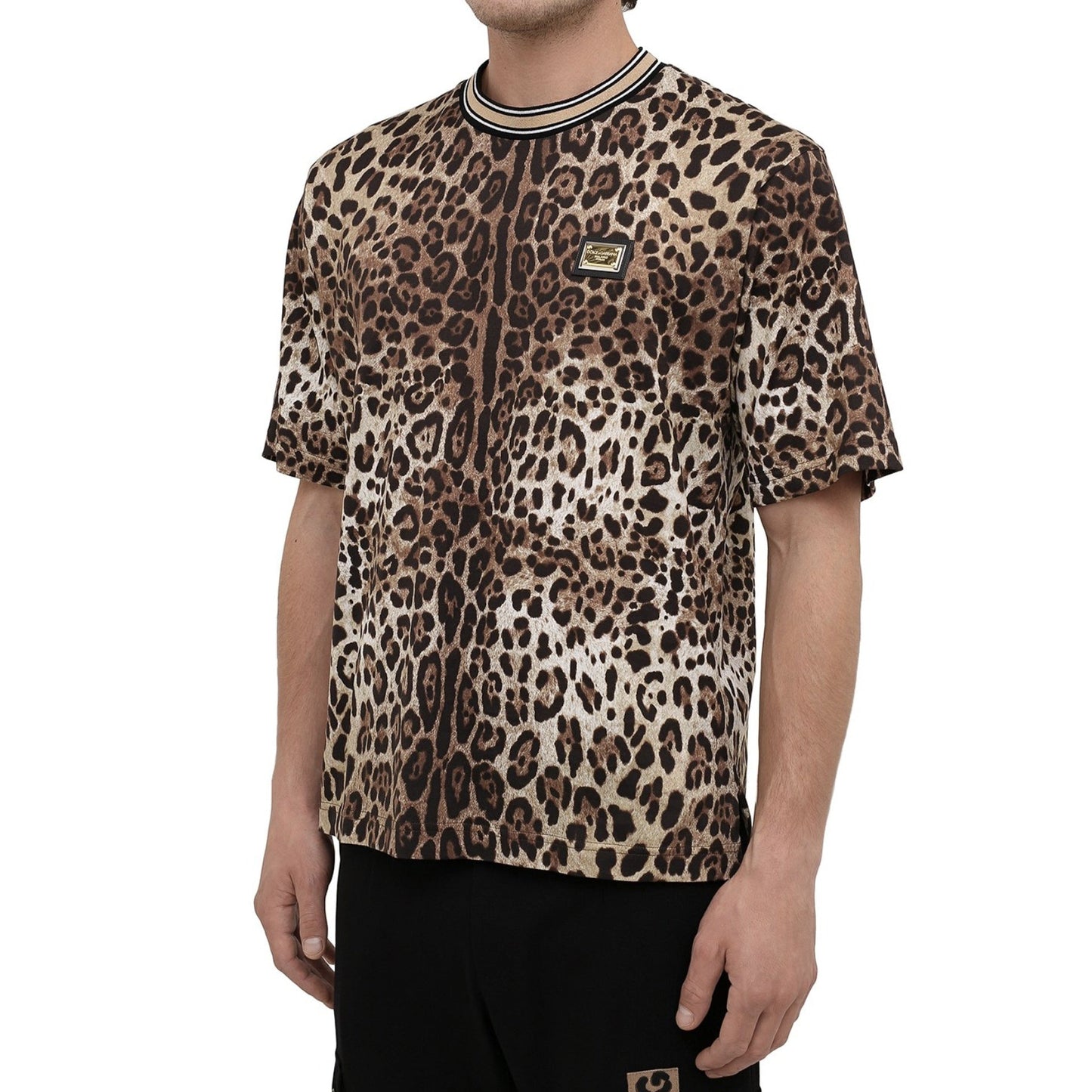 Dolce & Gabbana Leopard Print T Shirt