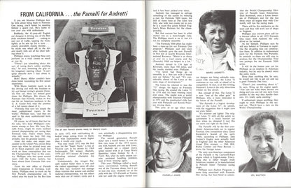 F1 1974 USGP Watkins Glen Program