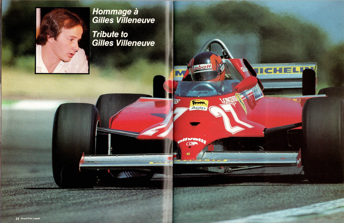 F1 1982 Canadian Grand Prix Montreal Program