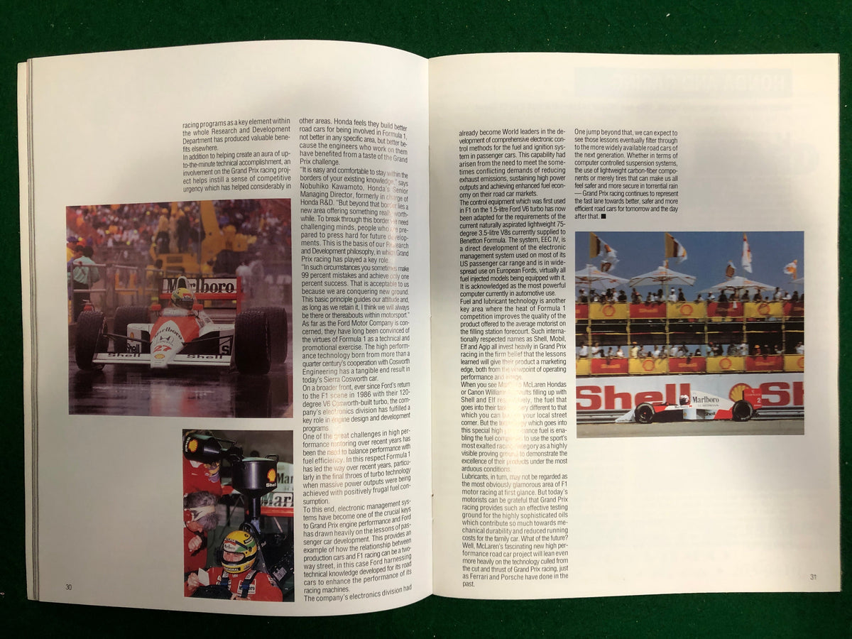 F1 1991 US Grand Prix Phoenix Program