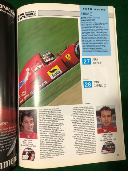 F1 1992 British Grand Prix Silverstone Program