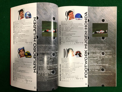 F1 1993 Canadian Grand Prix Montreal Program
