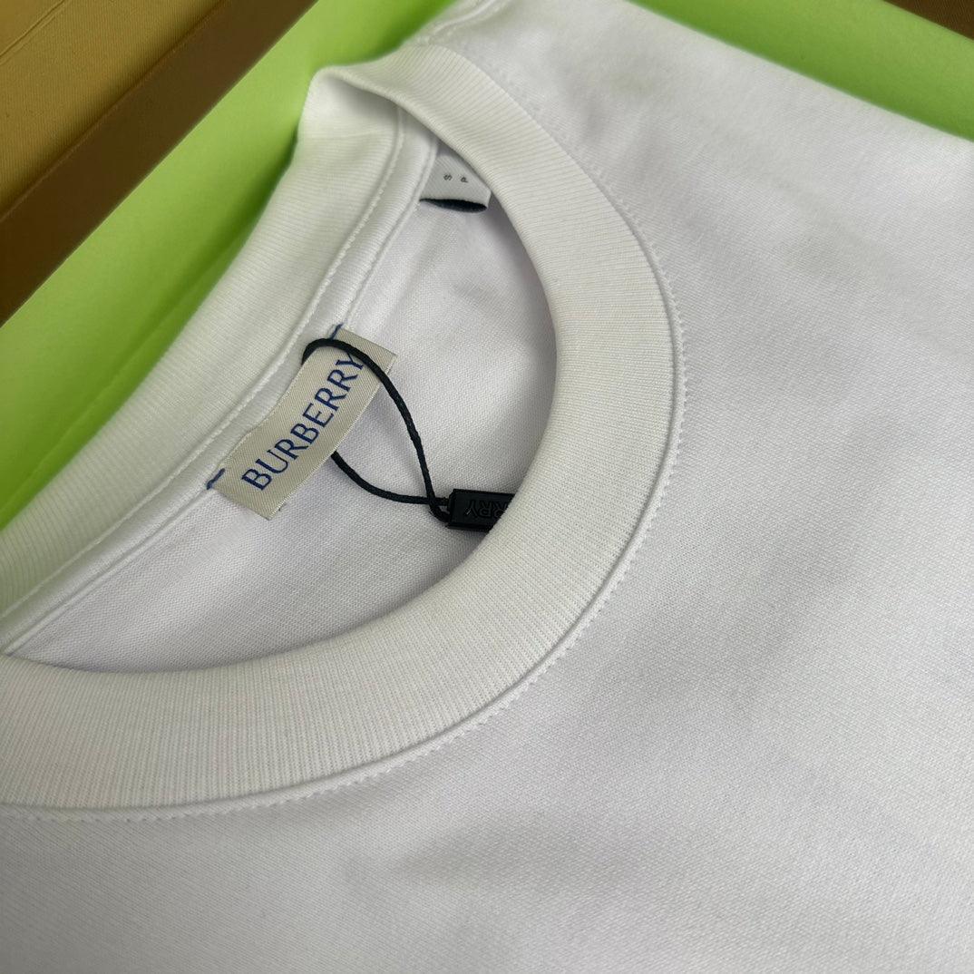 Burberry T-Shirt Without Collar 'White'