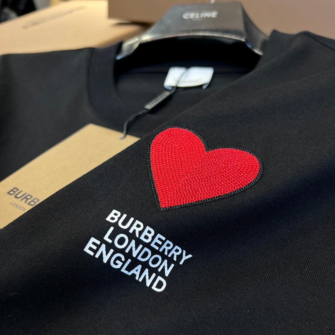 Burberry T-Shirt Without Collar 'Black'