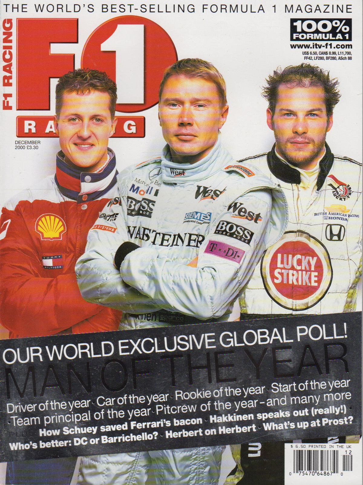 F1 Racing Magazine 2000/12