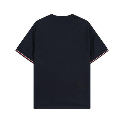 Thom Browne T-Shirt Without Collar 'Blue'