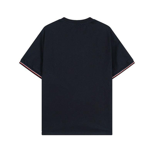 Thom Browne T-Shirt Without Collar 'Blue'