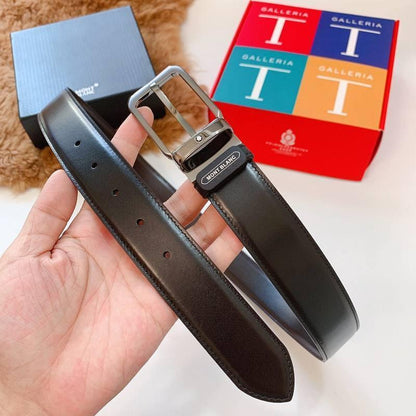 Mont Blanc Men's Belt 'Black'