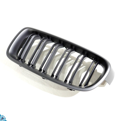 2012-2018 BMW 3 Series (F30/F31) M Style Dual Slat Kidney Grilles (Pair) [Various Finishes]
