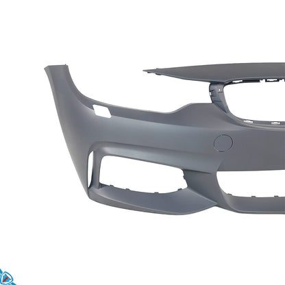 2014-2020 BMW 4 Series (F32/F33/F36) M Sport Style Polypropylene Front Bumper Conversion Kit | E3Tuning