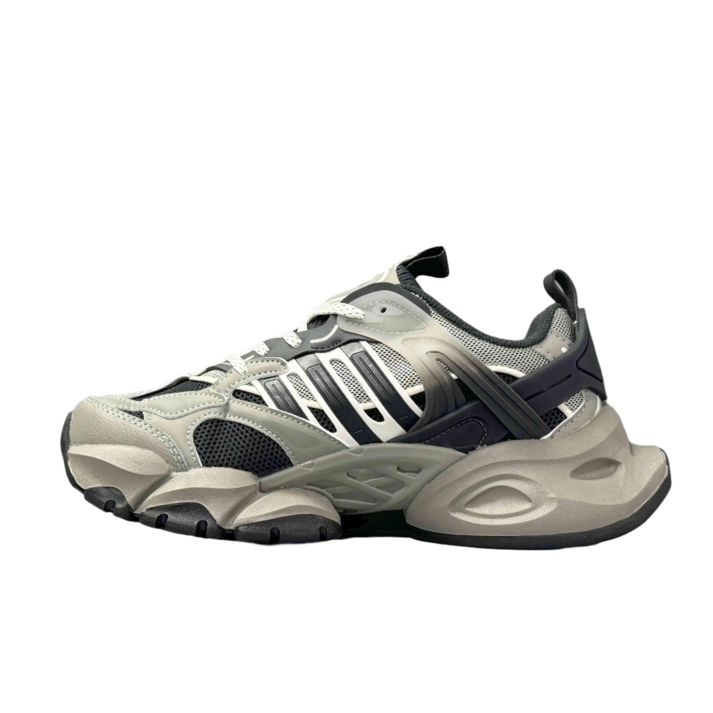 Adidas XLG Runner Deluxe 'Ash/Carbon Black' - Men's Lifestyle Sneakers