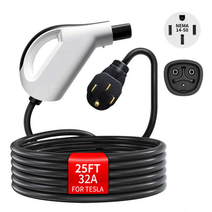 WenStorm Level 2 Portable EV Charger 32A NEMA 14-50 with 25FT Cable