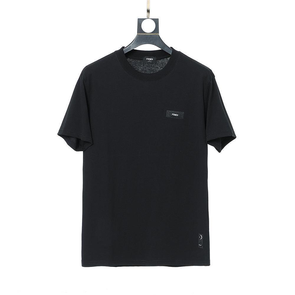 Fendi T-Shirt without Collar 'Black'