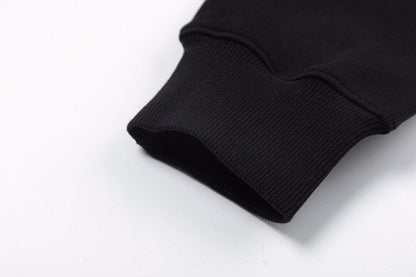 Burberry Cotton Zip Hoodie 'Black'