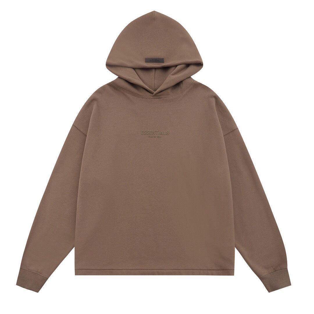 Fear of God Essentials Hoodie 'Brown'
