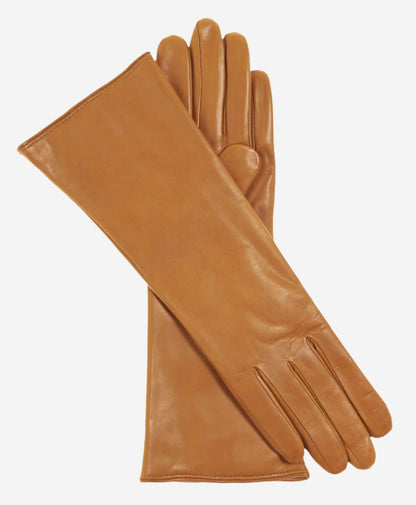 Camilla (calf) - Italian "4 button length" cashmere lined leather gloves — photo 1 of 8