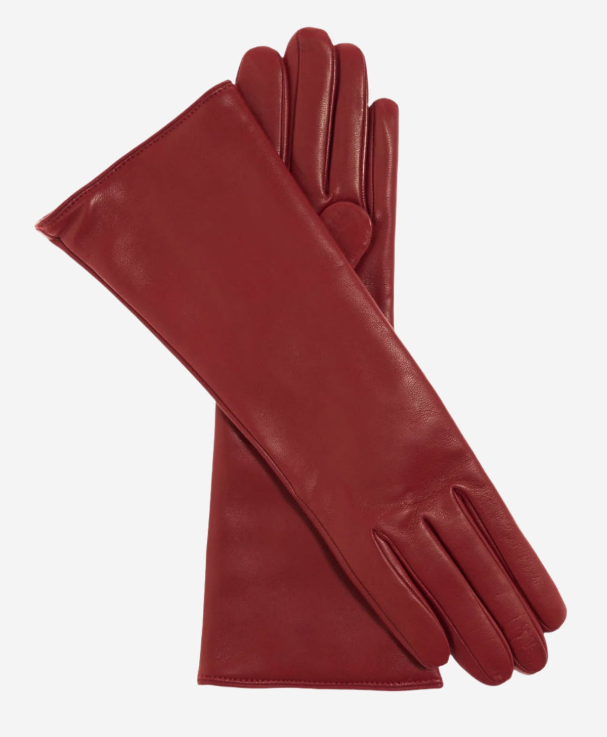Camilla (claret) - Italian "4 button length" cashmere lined leather gloves — photo 1 of 9