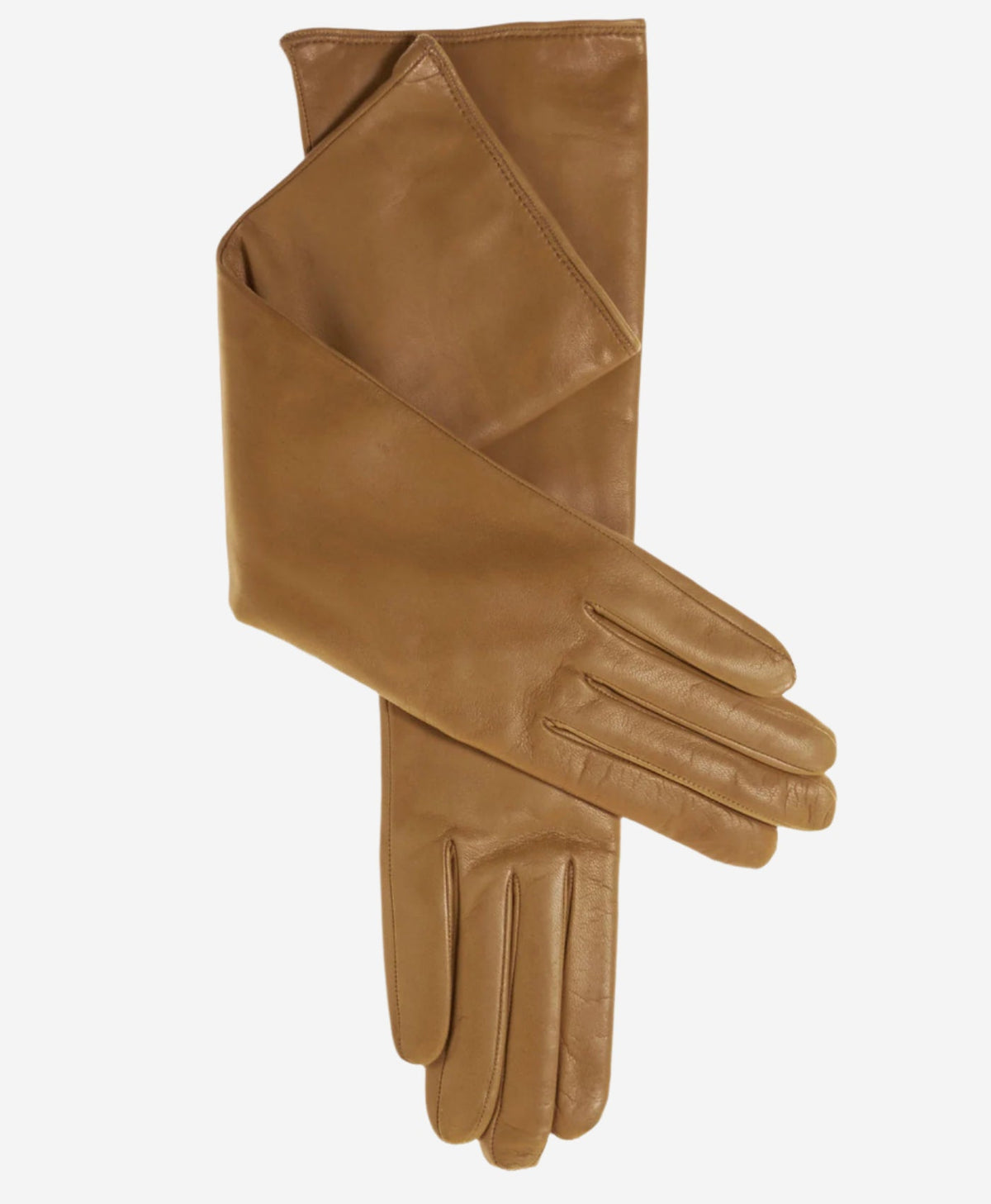 Leonora (vac) - Italian "8 Button Length" Cashmere Lined Leather Gloves — photo 1 of 7