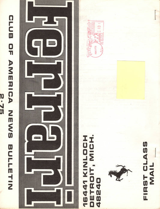 FCA News Bulletin 1975 -  2