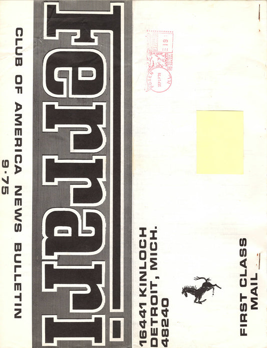 FCA News Bulletin 1975 -  9