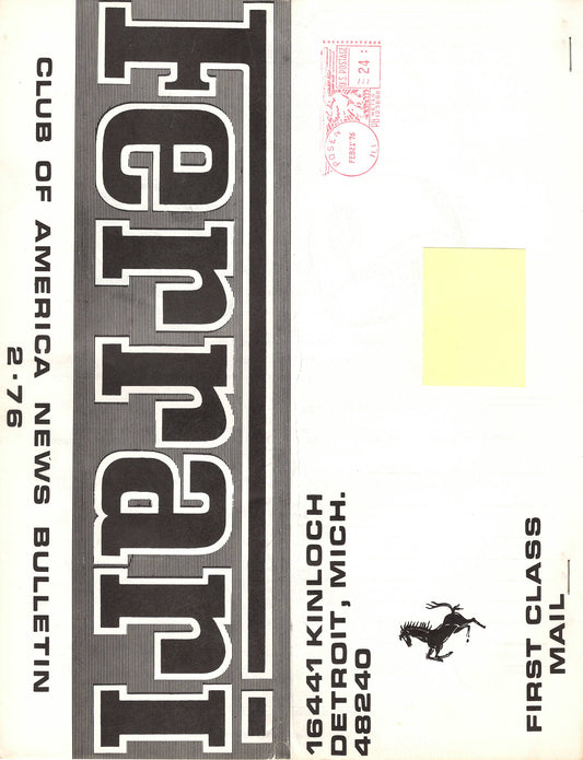 FCA News Bulletin 1976 -  2