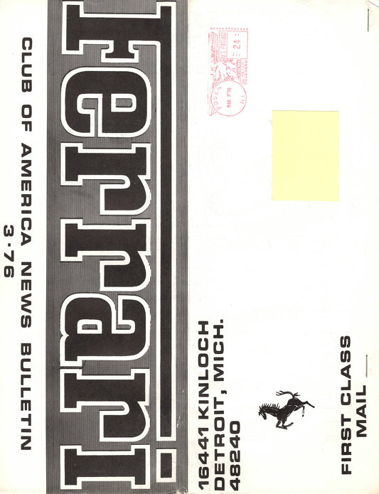 FCA News Bulletin 1976 -  3