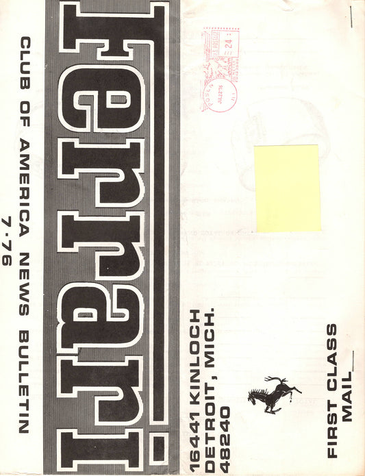 FCA News Bulletin 1976 -  7