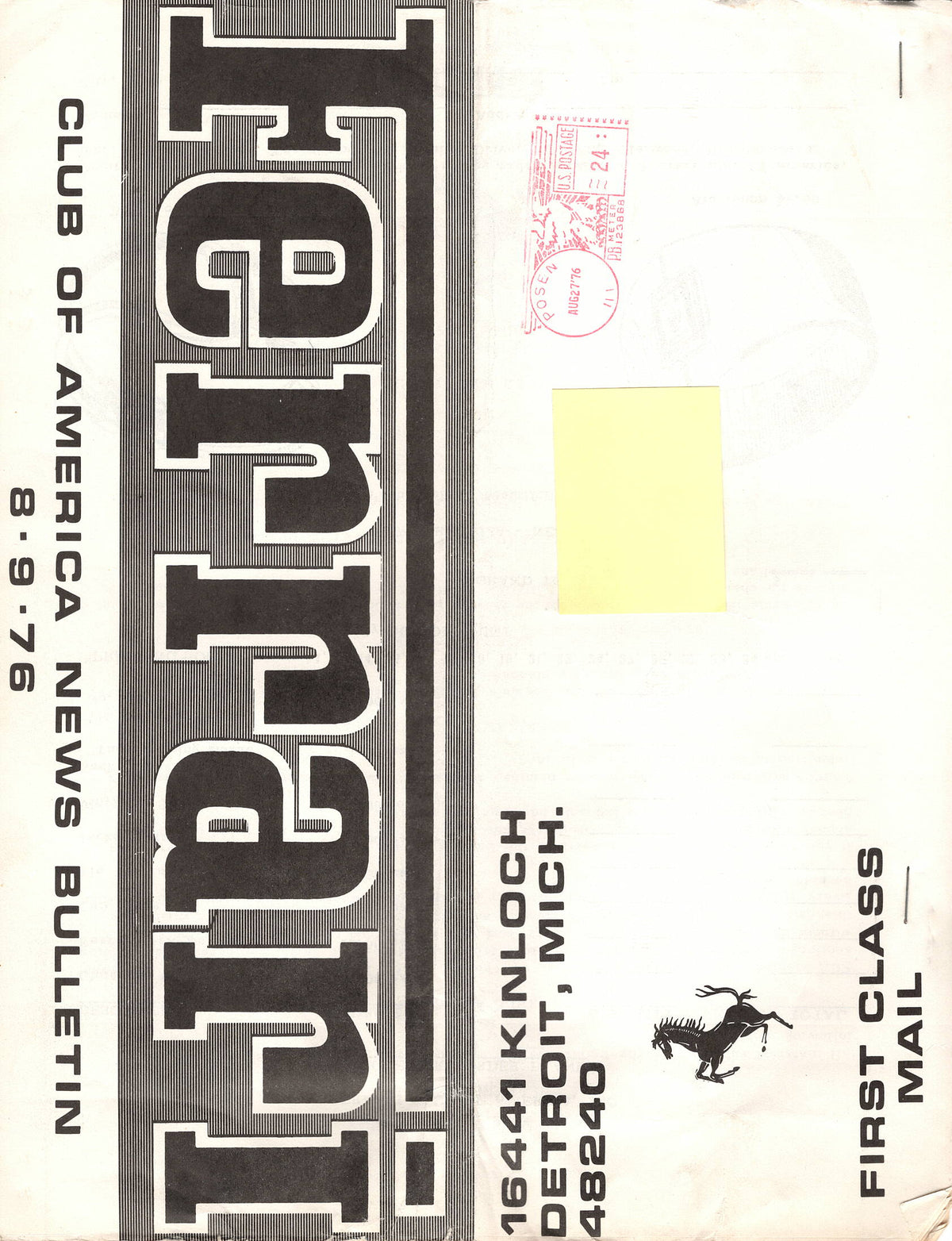 FCA News Bulletin 1976 -  9