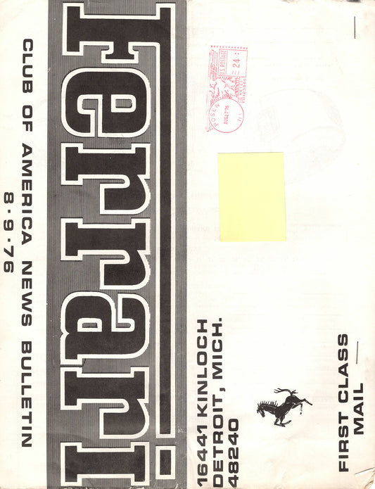 FCA News Bulletin 1976 -  9