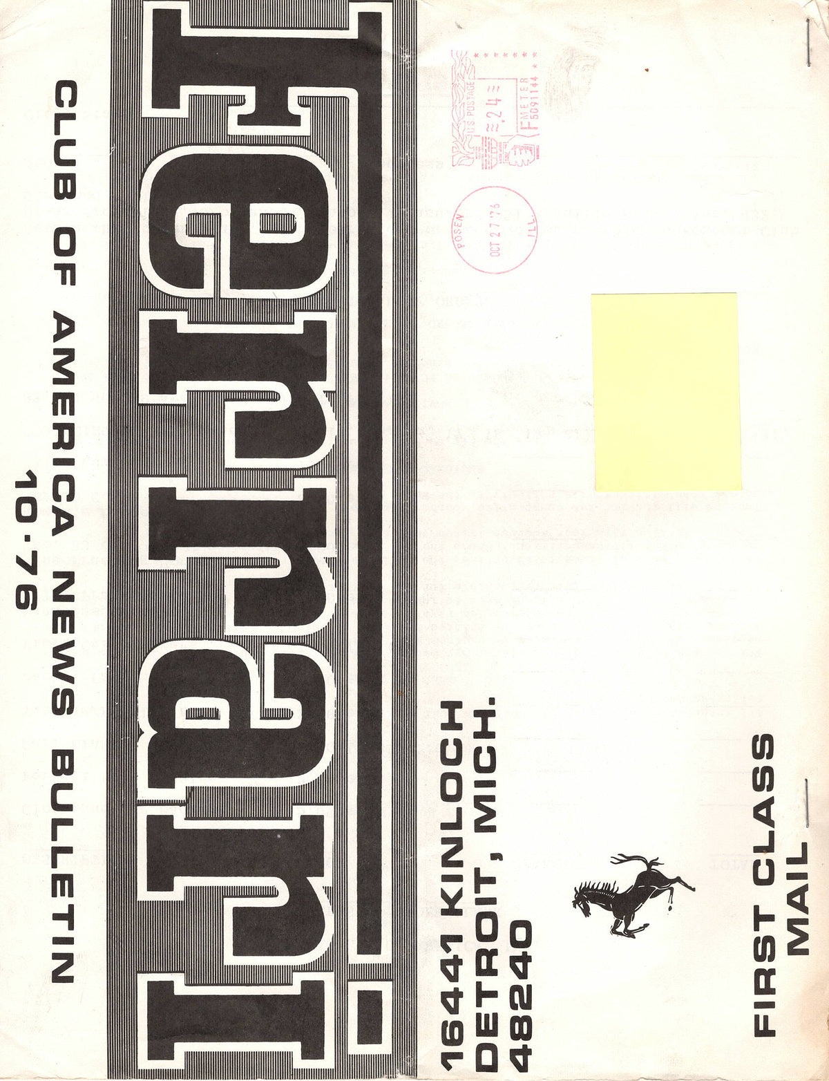 FCA News Bulletin 1976 - 10