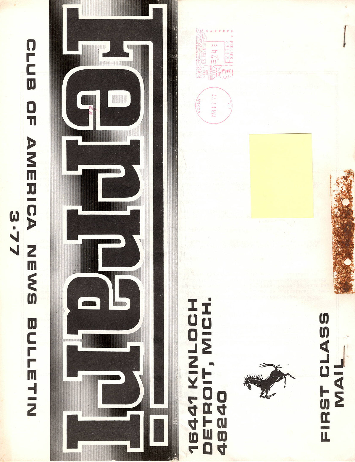 FCA News Bulletin 1977 -  3