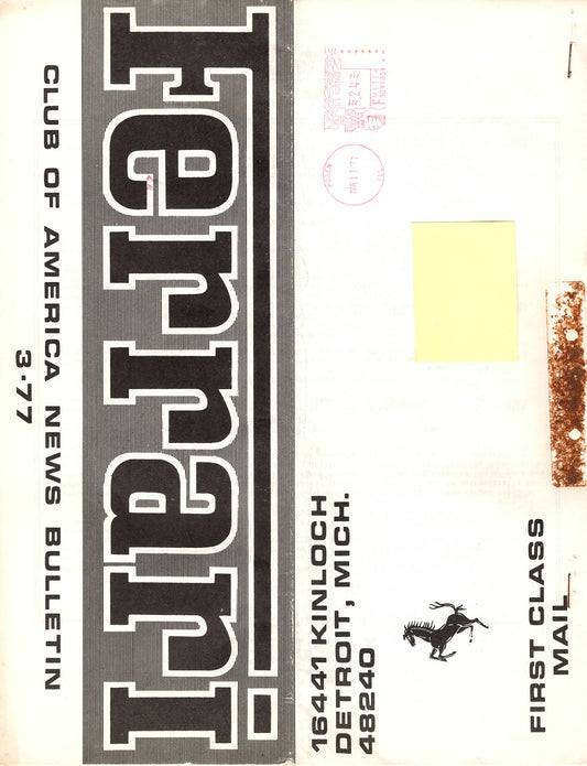 FCA News Bulletin 1977 -  3