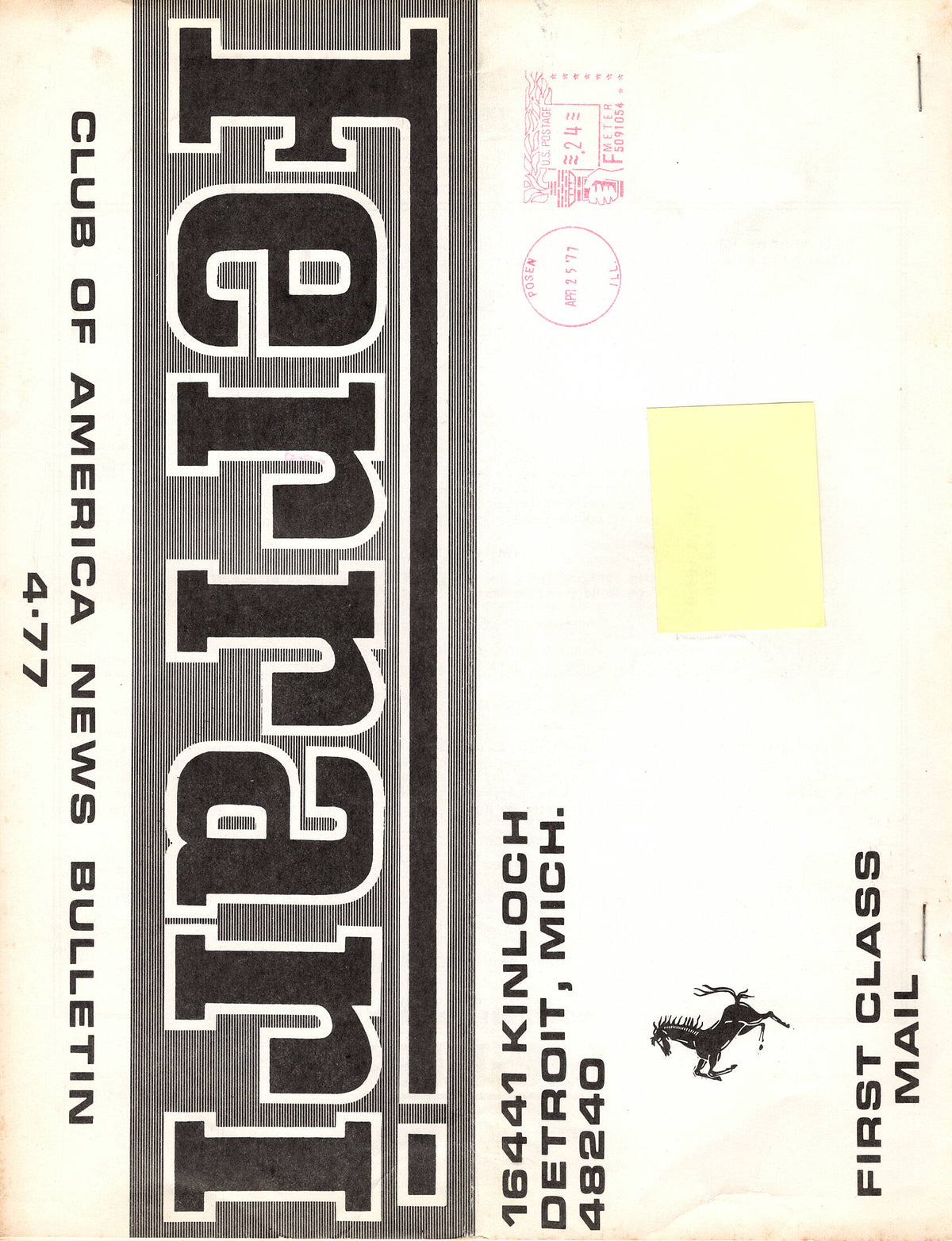 FCA News Bulletin 1977 -  4