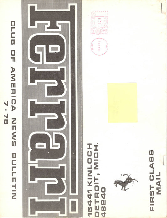 FCA News Bulletin 1978 -  7