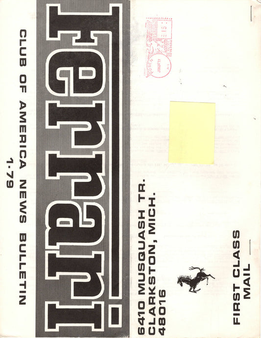 FCA News Bulletin 1979 -  1