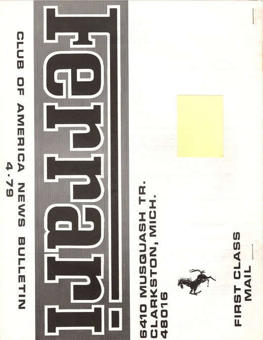 FCA News Bulletin 1979 -  4