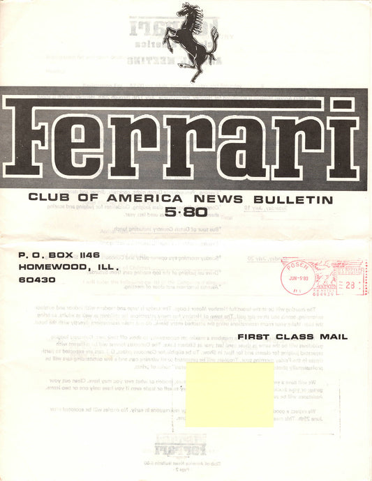 FCA News Bulletin 1980 -  5