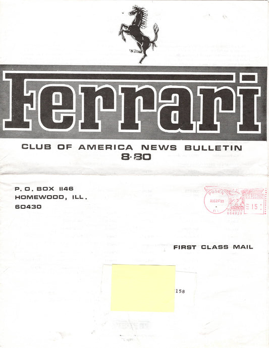 FCA News Bulletin 1980 -  8