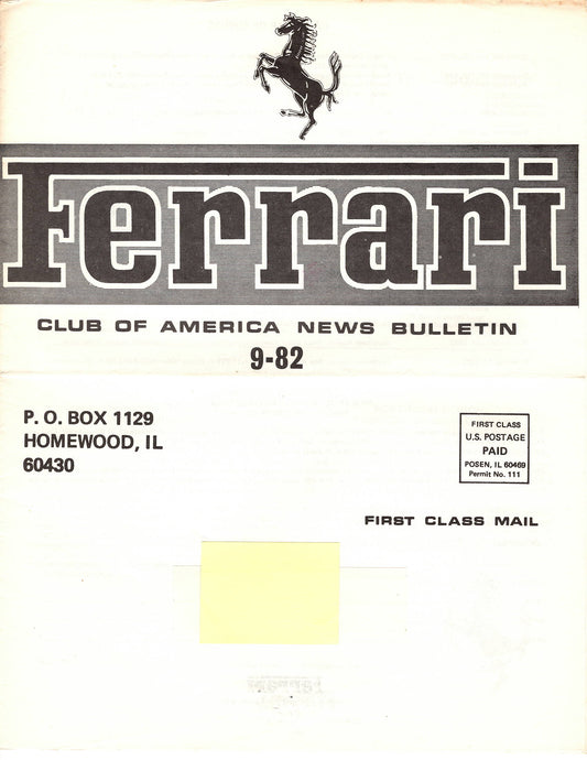 FCA News Bulletin 1982 -  9