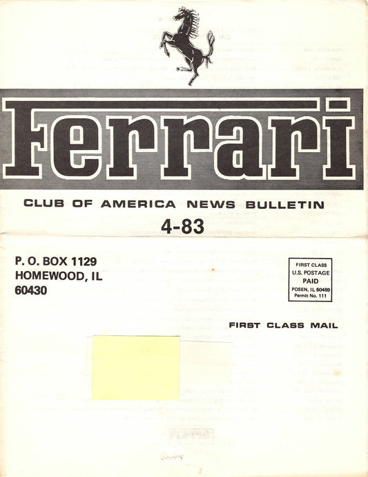 FCA News Bulletin 1983 -  4