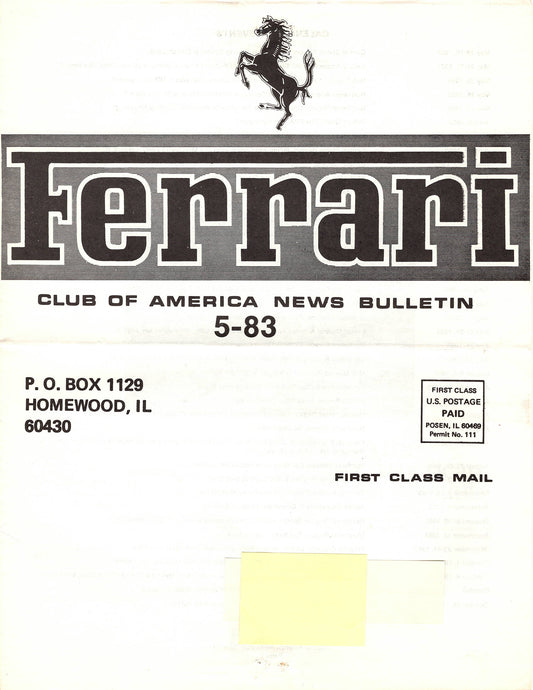 FCA News Bulletin 1983 -  5