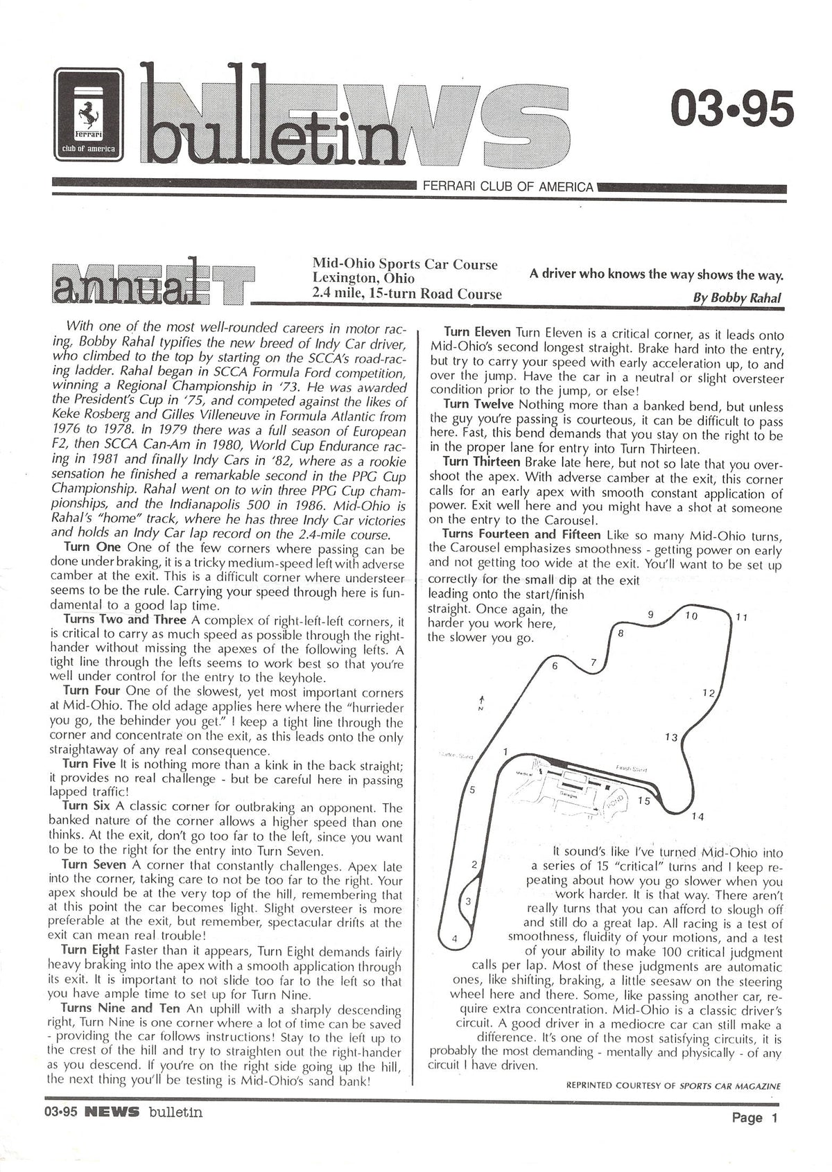 FCA News Bulletin 1995 -  3
