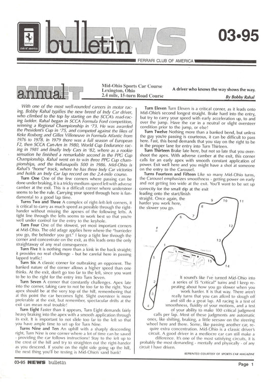 FCA News Bulletin 1995 -  3